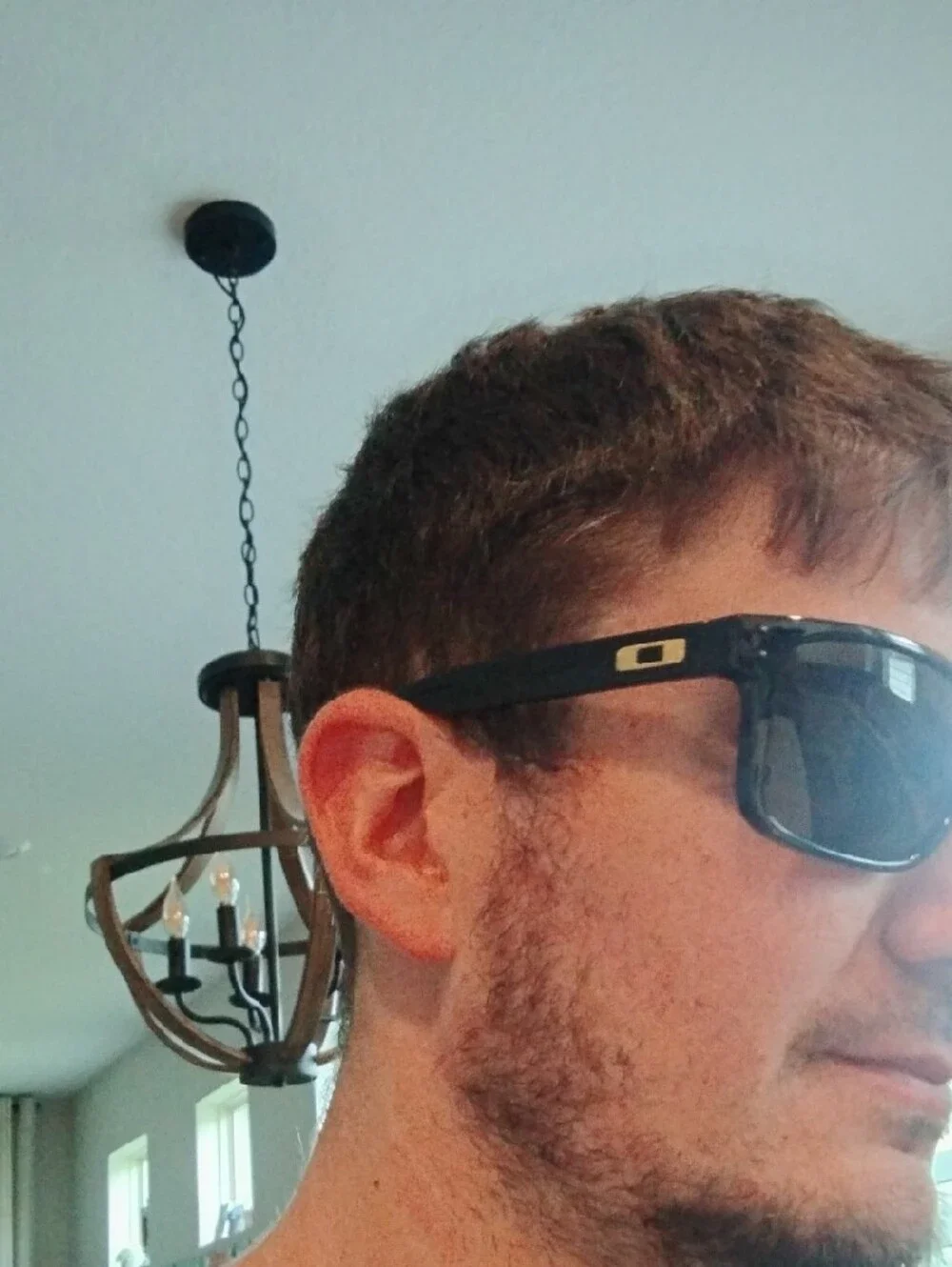 Oakley Black Gloss Sunglasses with Dark Smoke Lenses
